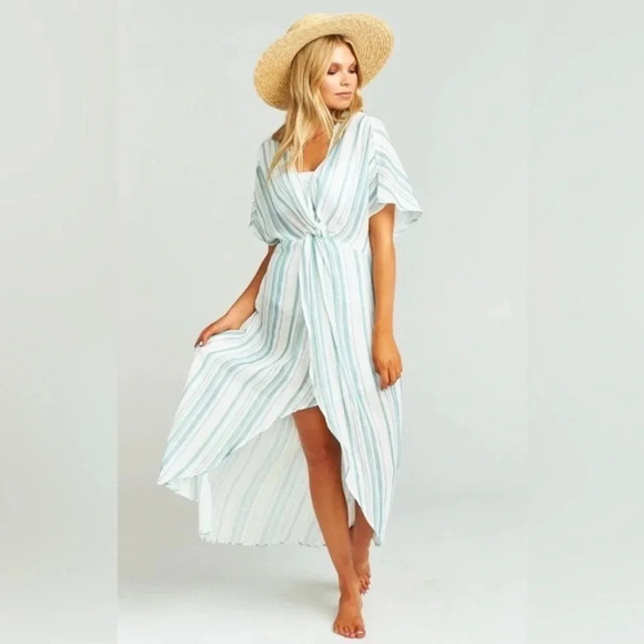 NWT Show Me Your Mumu Get Twisted Maxi Dress M - Picture 2 of 11